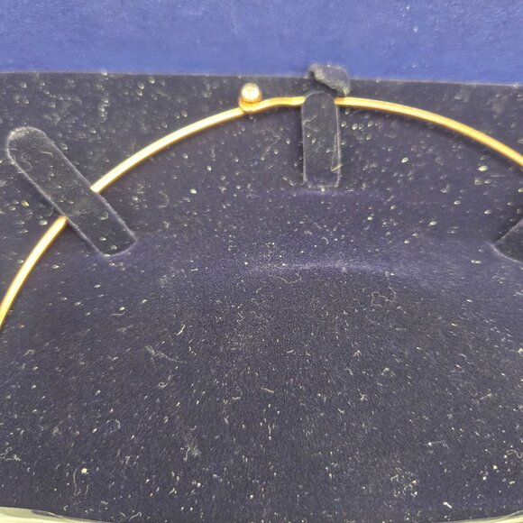 Swarovski Rose Gold Plated Circle Pendant Necklace With Crystals New $149 - Picture 6 of 8